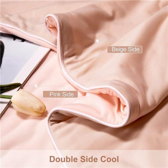 Cooling Blankets for Hot Sleepers - Cool Like Ice Cream Lightweight Blanket - Picture 4 of 7